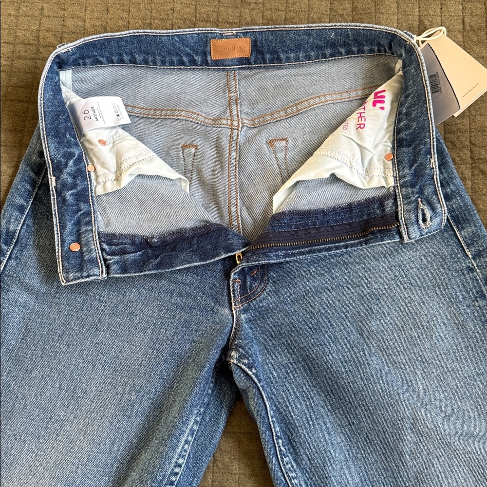 nwt mother lil bookie sneak high waist bootcut - Picture 4 of 11